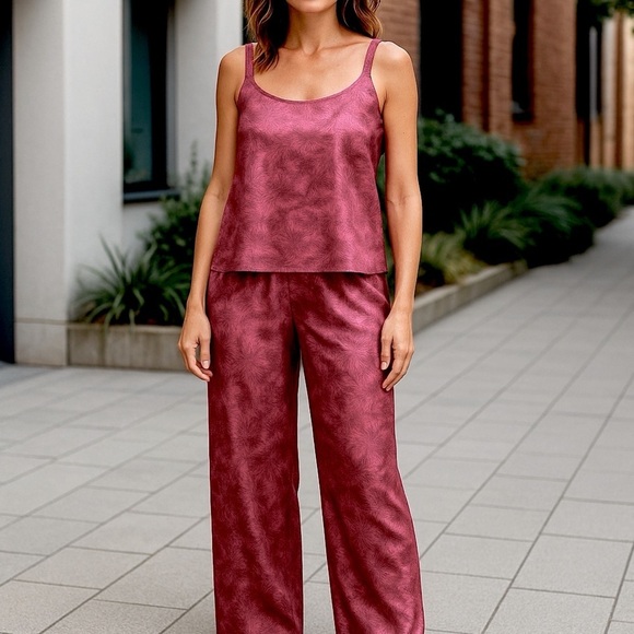 NEW VICTORIAS SECRET 2Pc Silky Pajama or Loungewear Cozycore Size Medium… - Picture 9 of 14